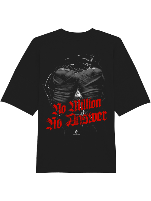 No Million No Answer Oversized T-Shirt